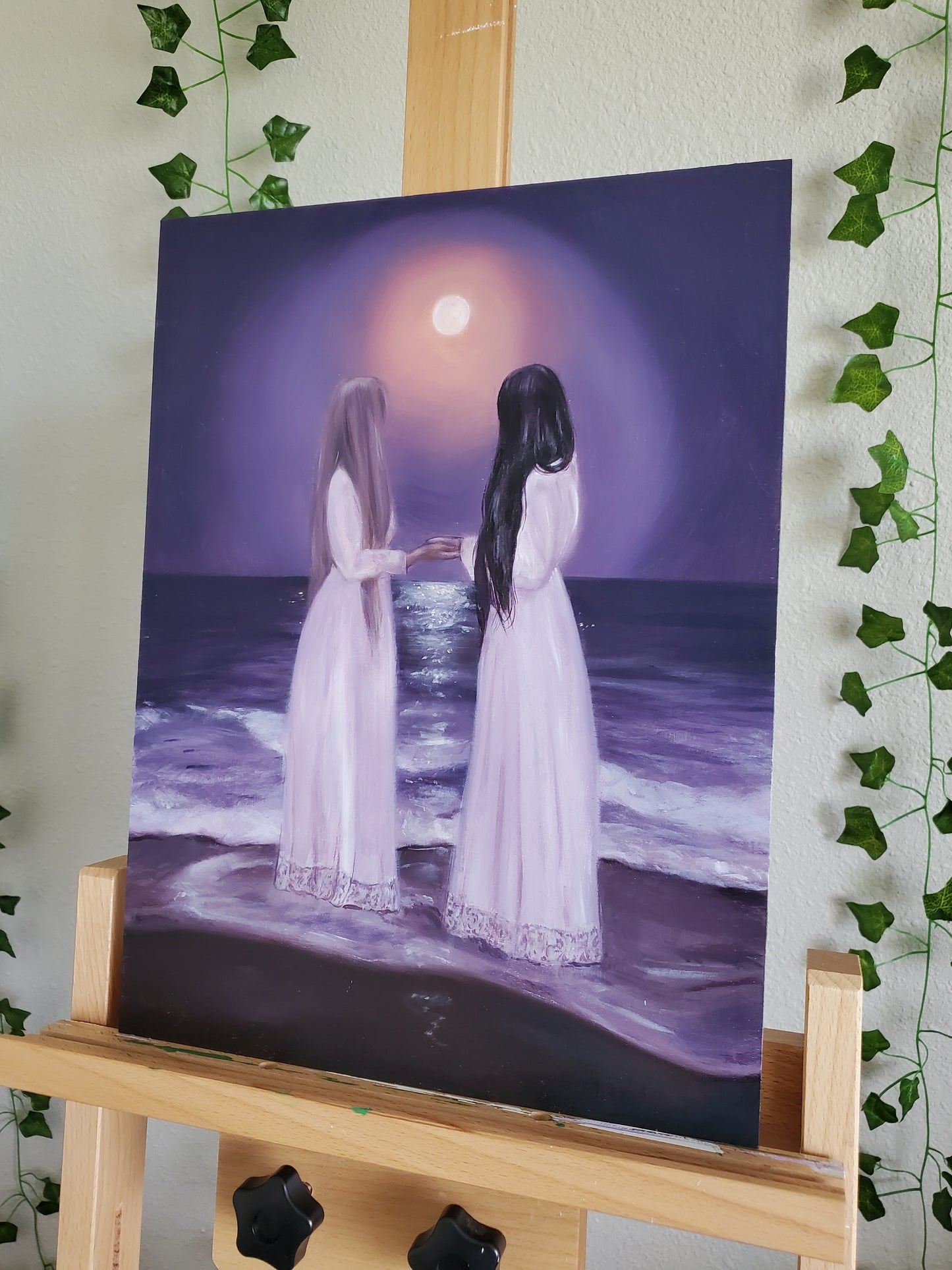 'Daughters of the Moon' Original Oil Painting