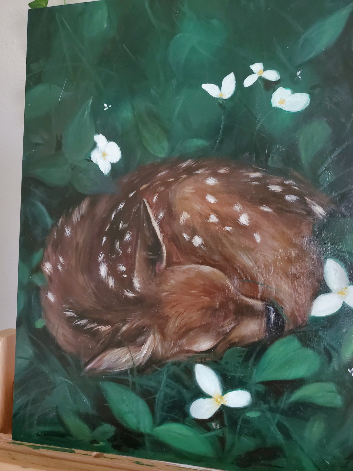 'The Fawn' Original Oil Painting