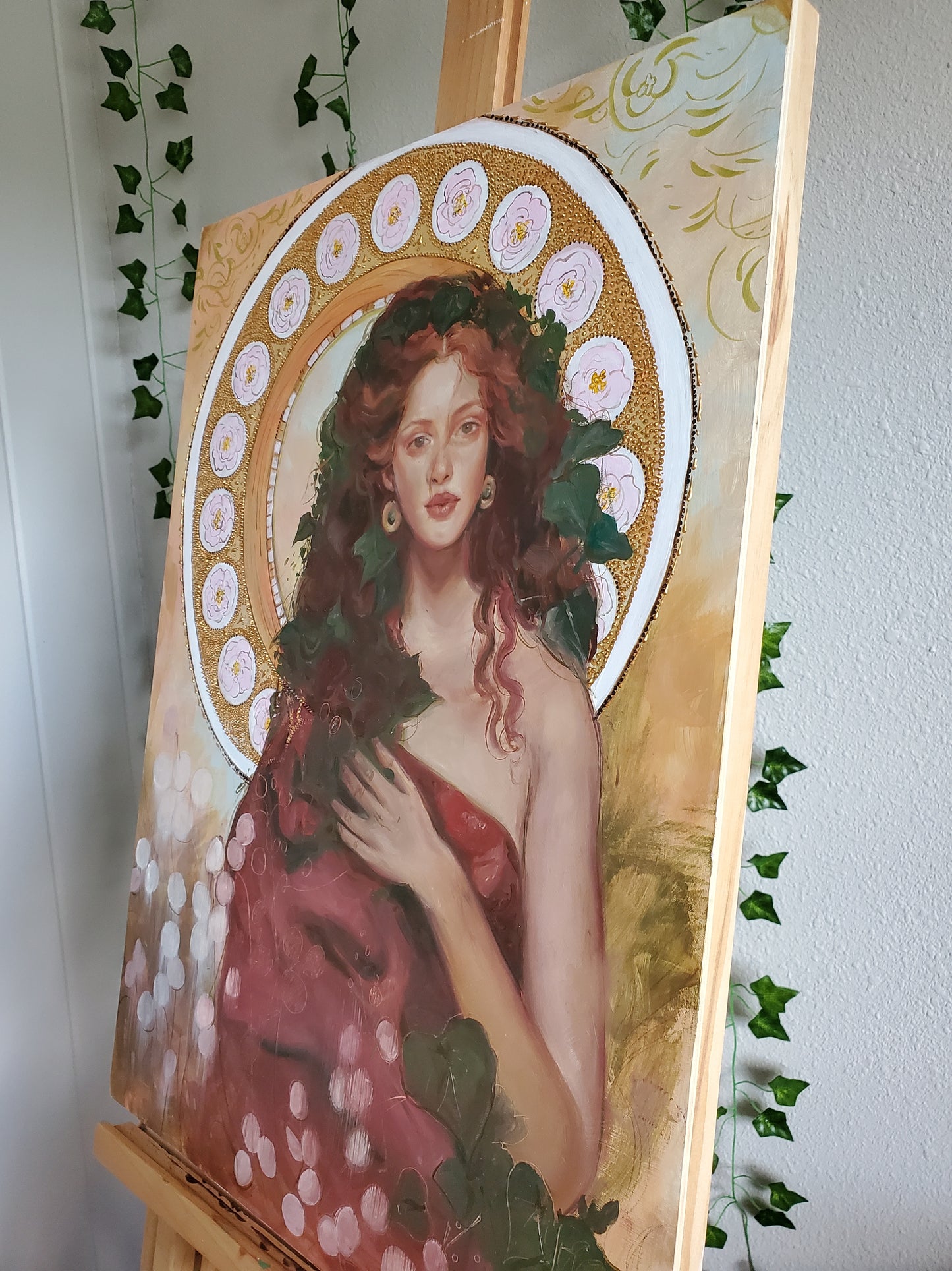 'La Emerald' Original Oil Painting