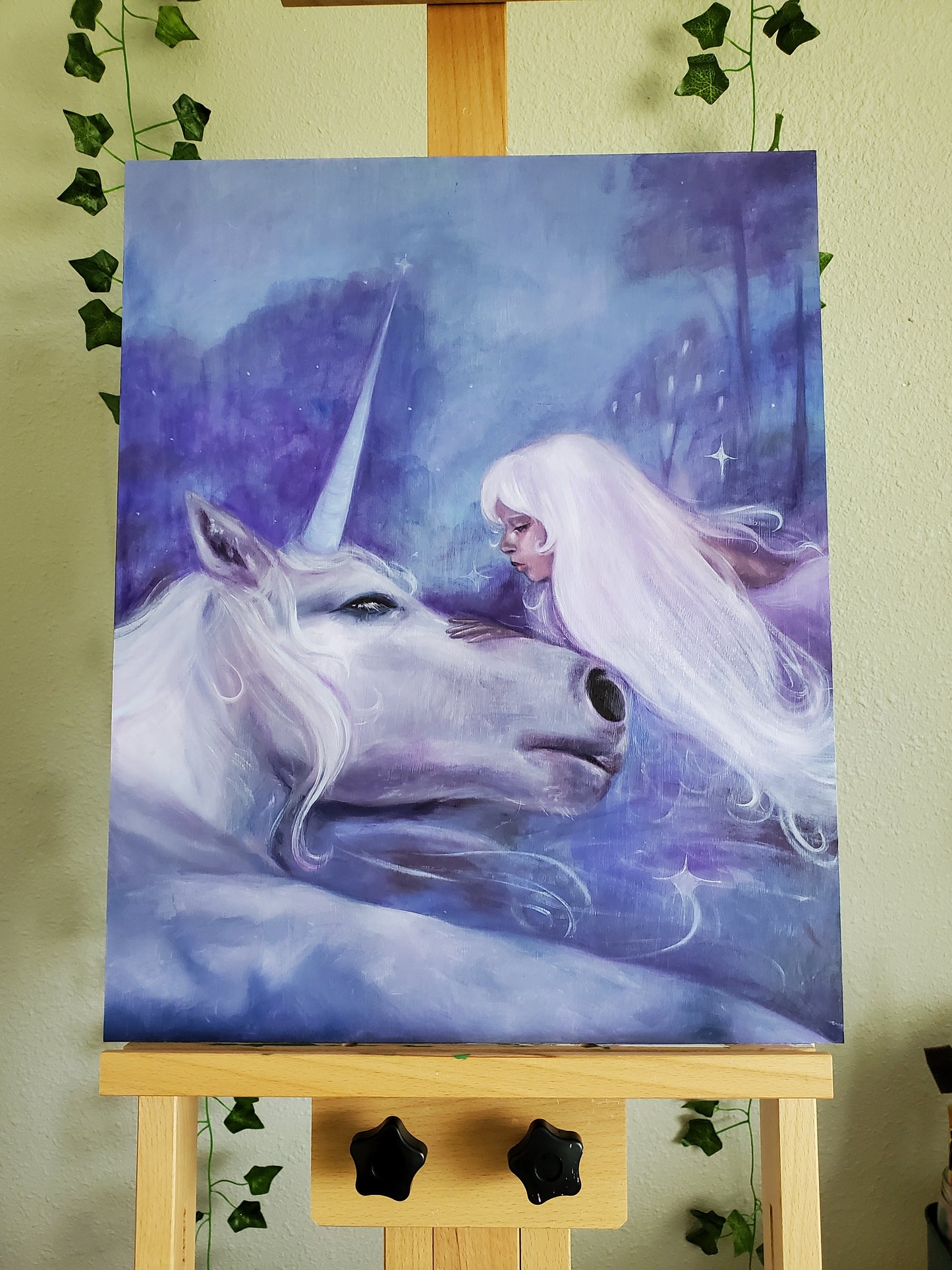 'The Last Unicorn' Original Oil Painting