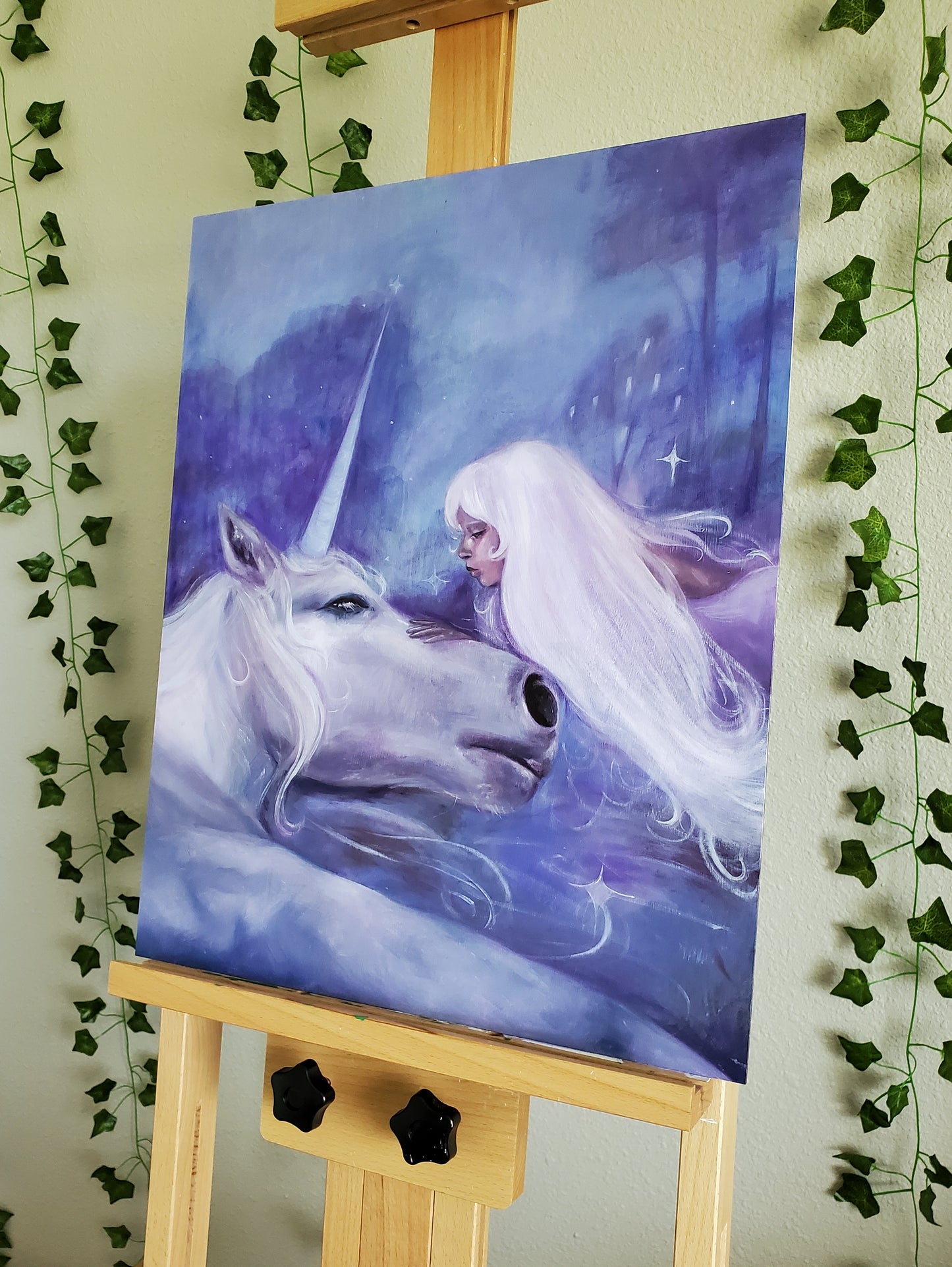 'The Last Unicorn' Original Oil Painting
