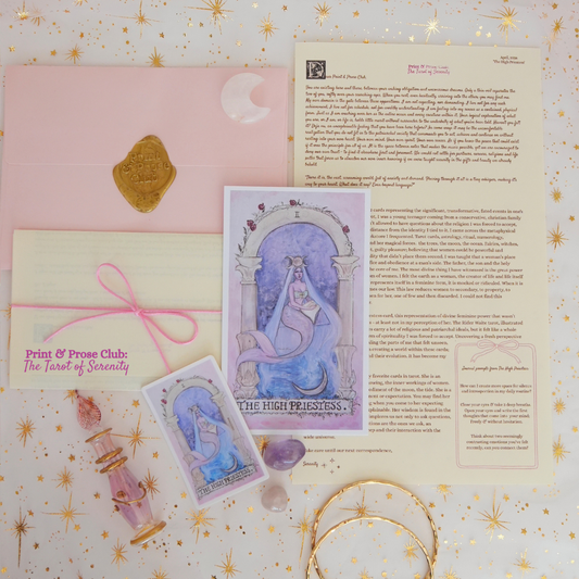 The High Priestess - Print & Prose Club, April 2026